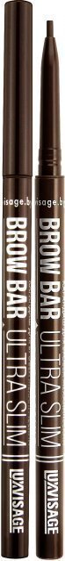 Карандаш для бровей BROW BAR ULTRA SLIM механический тон 305 Medium brown LUXVISAGE фото 1 &mdash; TD-EX.RU