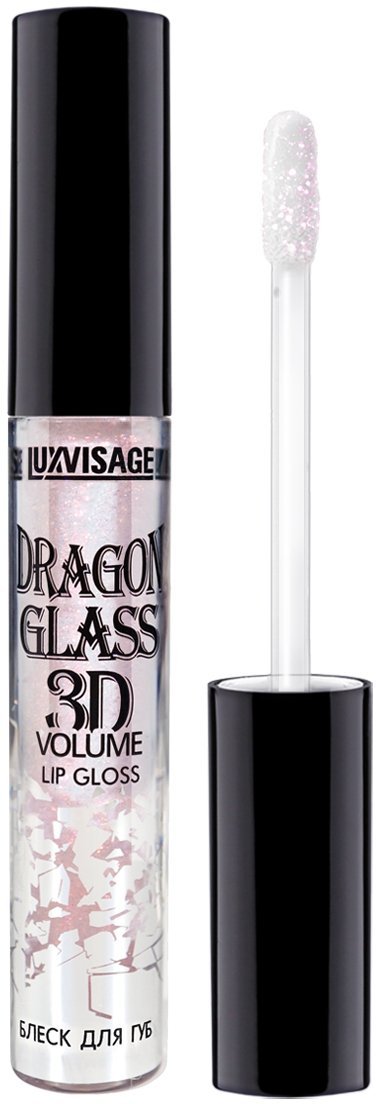 Суперглянцевый блеск для губ DRAGON GLASS 3D VOLUME тон 02 UNICORN Luxvisage  &mdash; TD-EX.RU