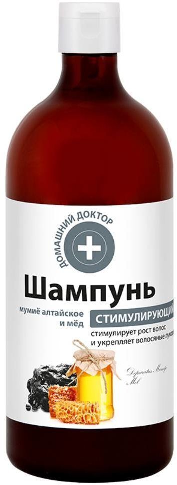 Шампунь "Стимулирующий" Мумие алтайское Домашний доктор, 1000 мл фото 1 &mdash; TD-EX.RU