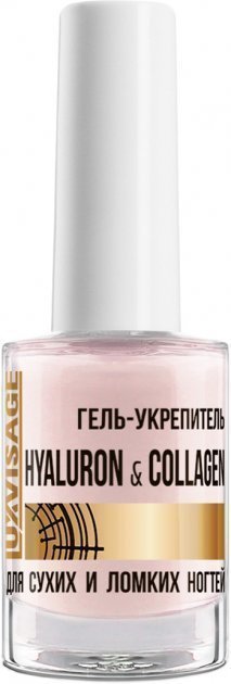 Luxvisage Средство по уходу за ногтями Гель-укрепитель Hyaluron & Collagen 9г фото 1 &mdash; TD-EX.RU