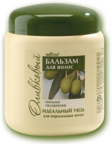 Бальзам для нормальных волос оливковый Питание &amp; Увлажнение Белита, 450 мл &mdash; TD-EX.RU