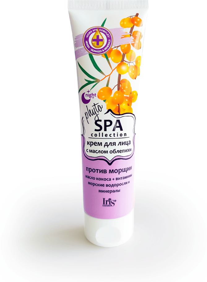 Крем для лица с маслом облепихи ночной "PHYTO SPA Collection" Iris, 100 мл  фото 1 &mdash; TD-EX.RU