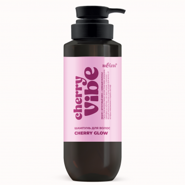 Шампунь для волос Cherry glow Cherry Vibe Белита, 400 мл.   &mdash; TD-EX.RU