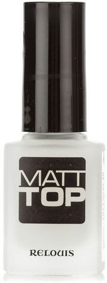 Матовое верхнее покрытие лака для ногтей Matt Top RELOUIS  фото 1 &mdash; TD-EX.RU