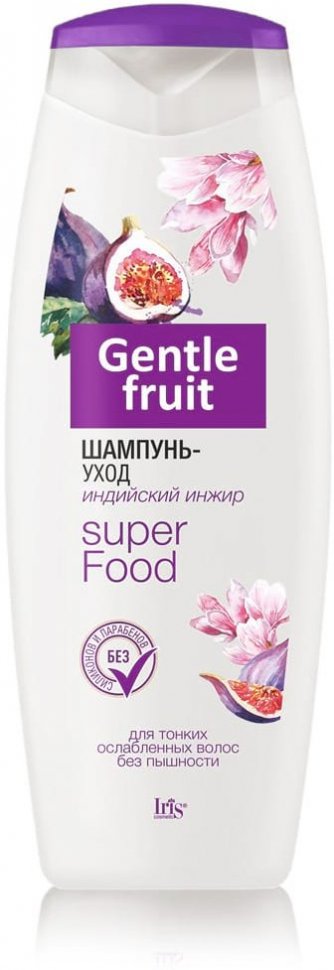 Шампунь-уход Индийский инжир GENTLE FRUIT Iris, 400 мл фото 1 &mdash; TD-EX.RU