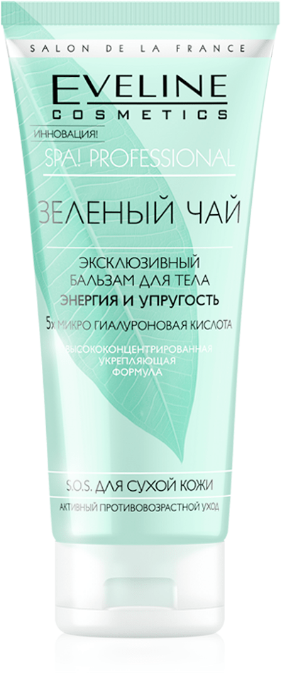 Эксклюзивный бальзам для тела Spa Professional Зеленый чай Eveline, 200 мл фото 1 &mdash; TD-EX.RU