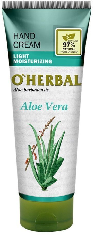 Легкий крем для рук увлажняющий Алое вера O’Herbal, 75 мл фото 1 &mdash; TD-EX.RU