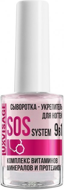 Luxvisage Средство по уходу за ногтями Сыворотка-укрепитель для ногтей "SOS system 9 в 1" фото 1 &mdash; TD-EX.RU