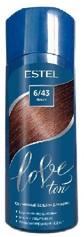 Estel Love Ton Бальзам для волос оттеночный Коньяк 6/43, 150 мл  фото 1 &mdash; TD-EX.RU