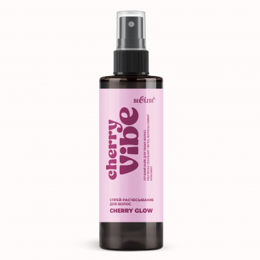 Спрей-расчесывание для волос Cherry glow Cherry Vibe Белита, 150 мл.   &mdash; TD-EX.RU