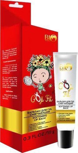 Bio World Бальзам для губ Goji Fit смягчающий, 10 г фото 1 &mdash; TD-EX.RU